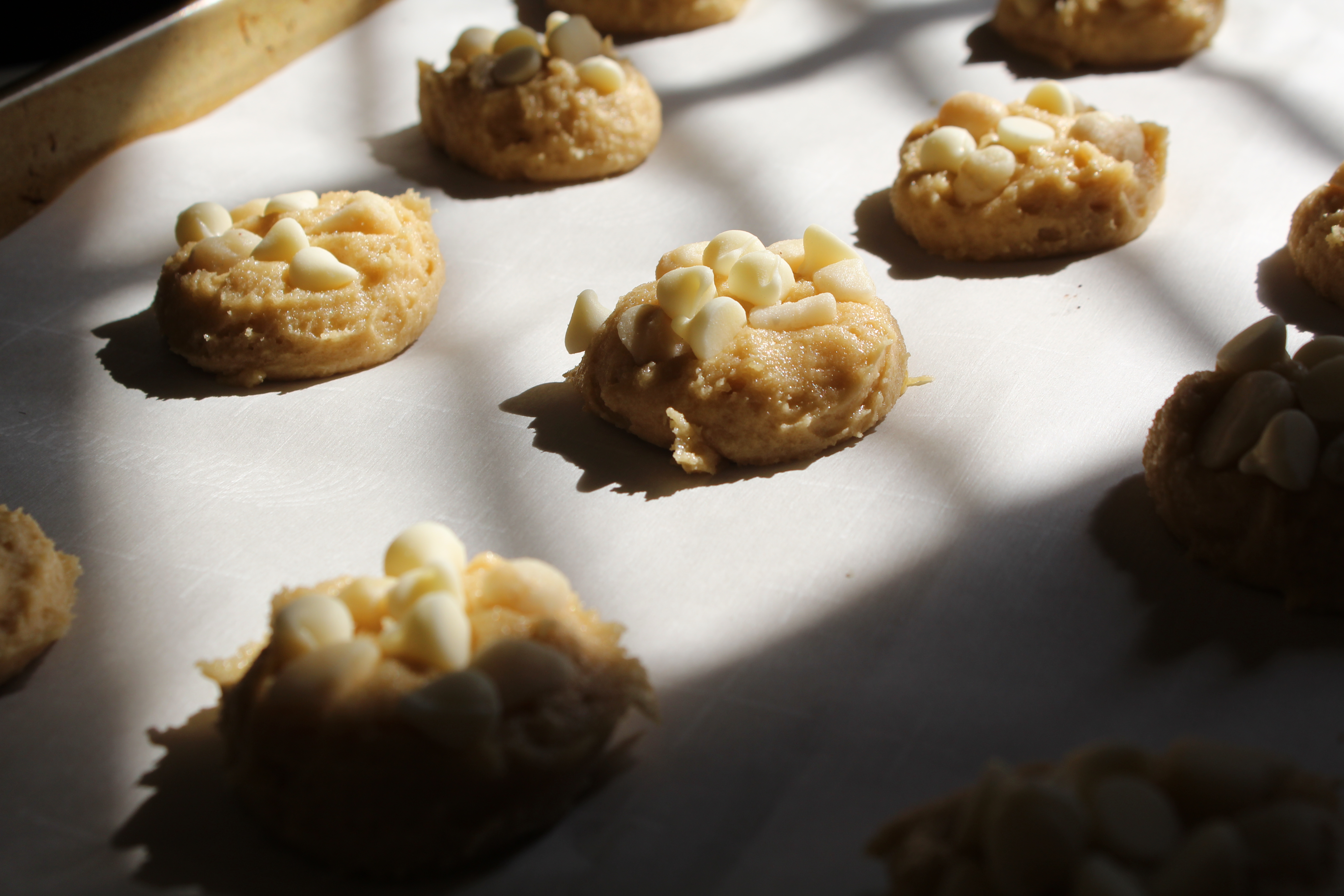 White Chocolate Macadamia Cookies