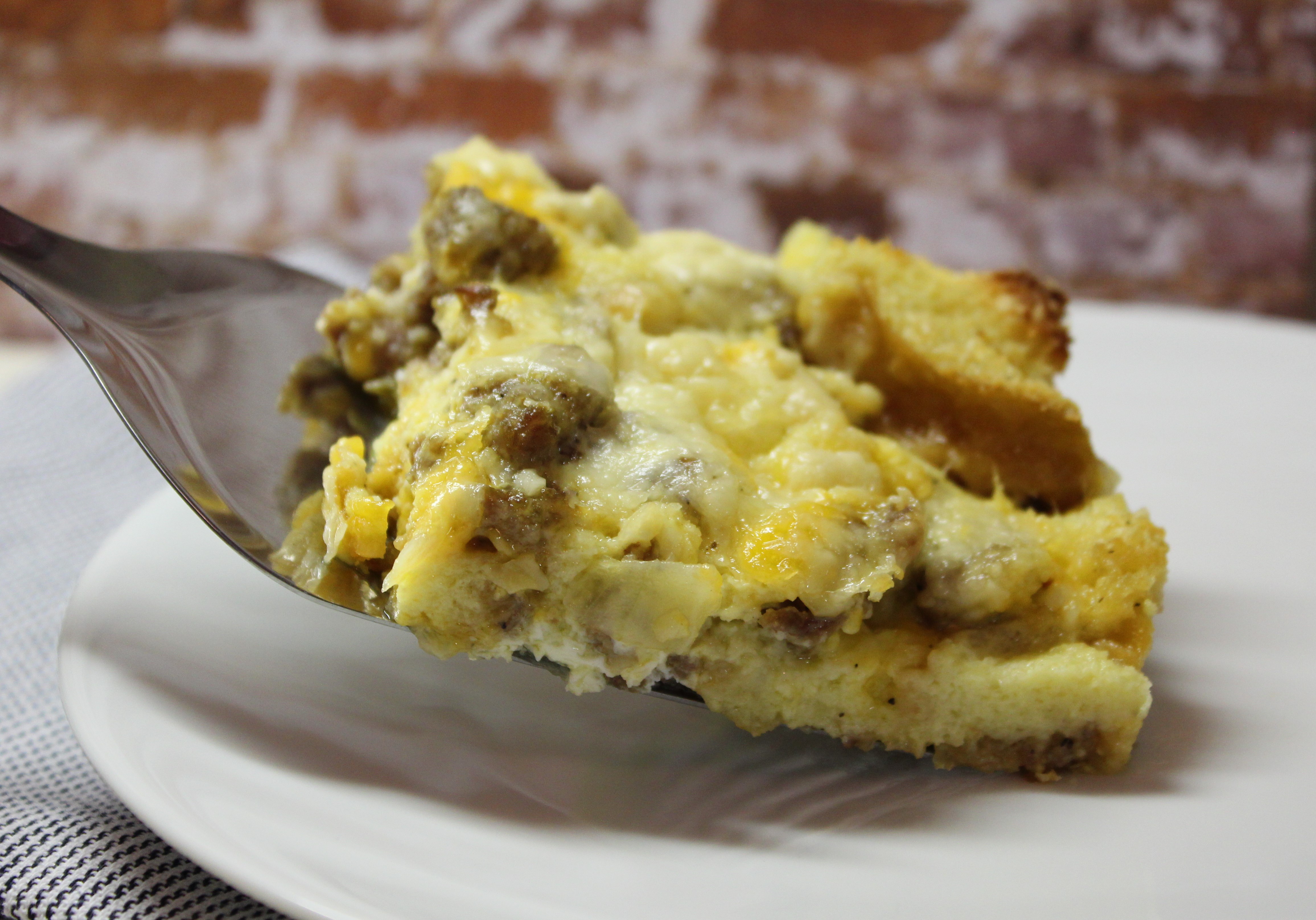 Rustic Sausage and Egg Casserole