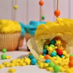 pinata cupcakes