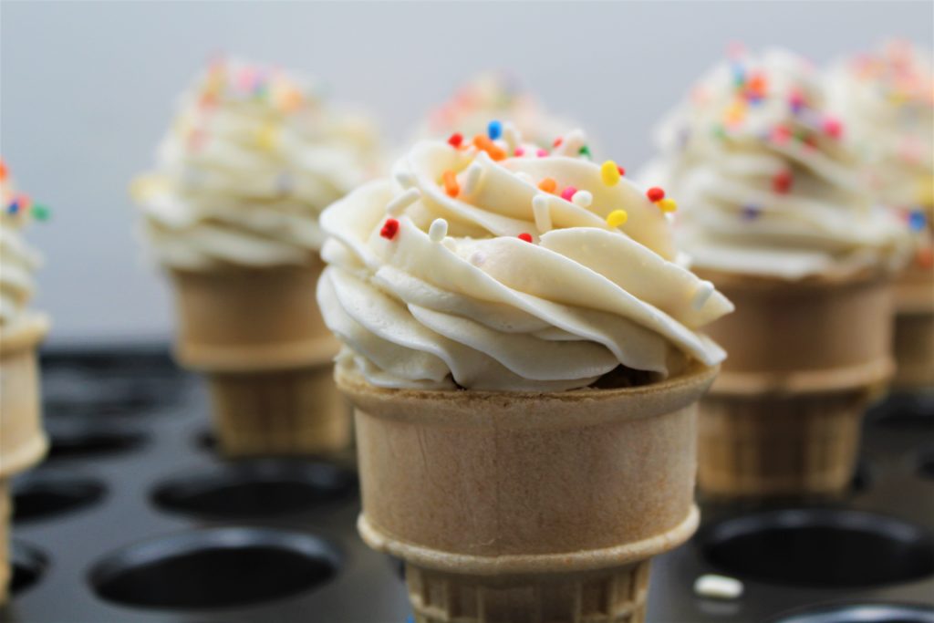 Ice Cream Cone Cupcakes