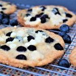 White Chocolate Blueberry Cookies 1