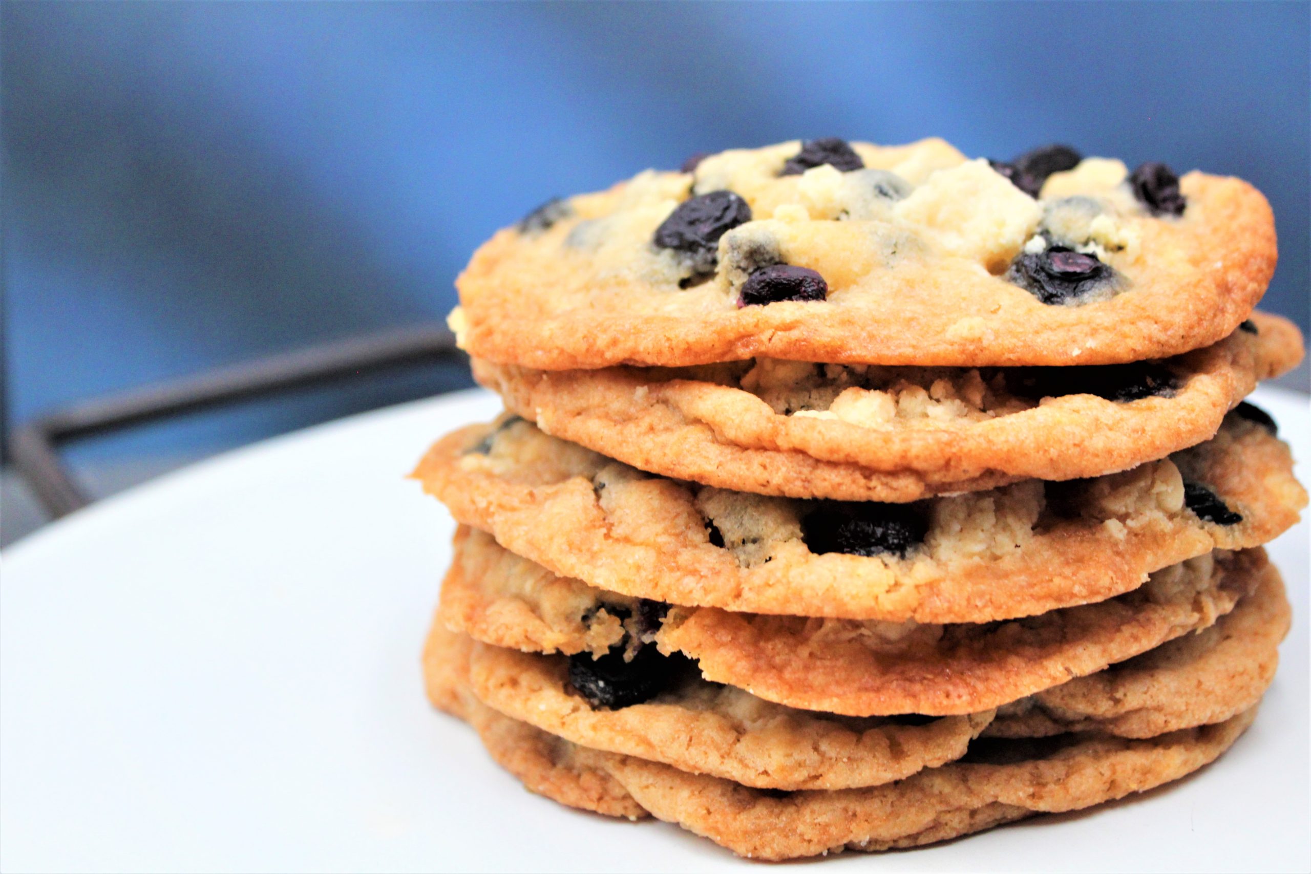White Chocolate Blueberry Cookies 10